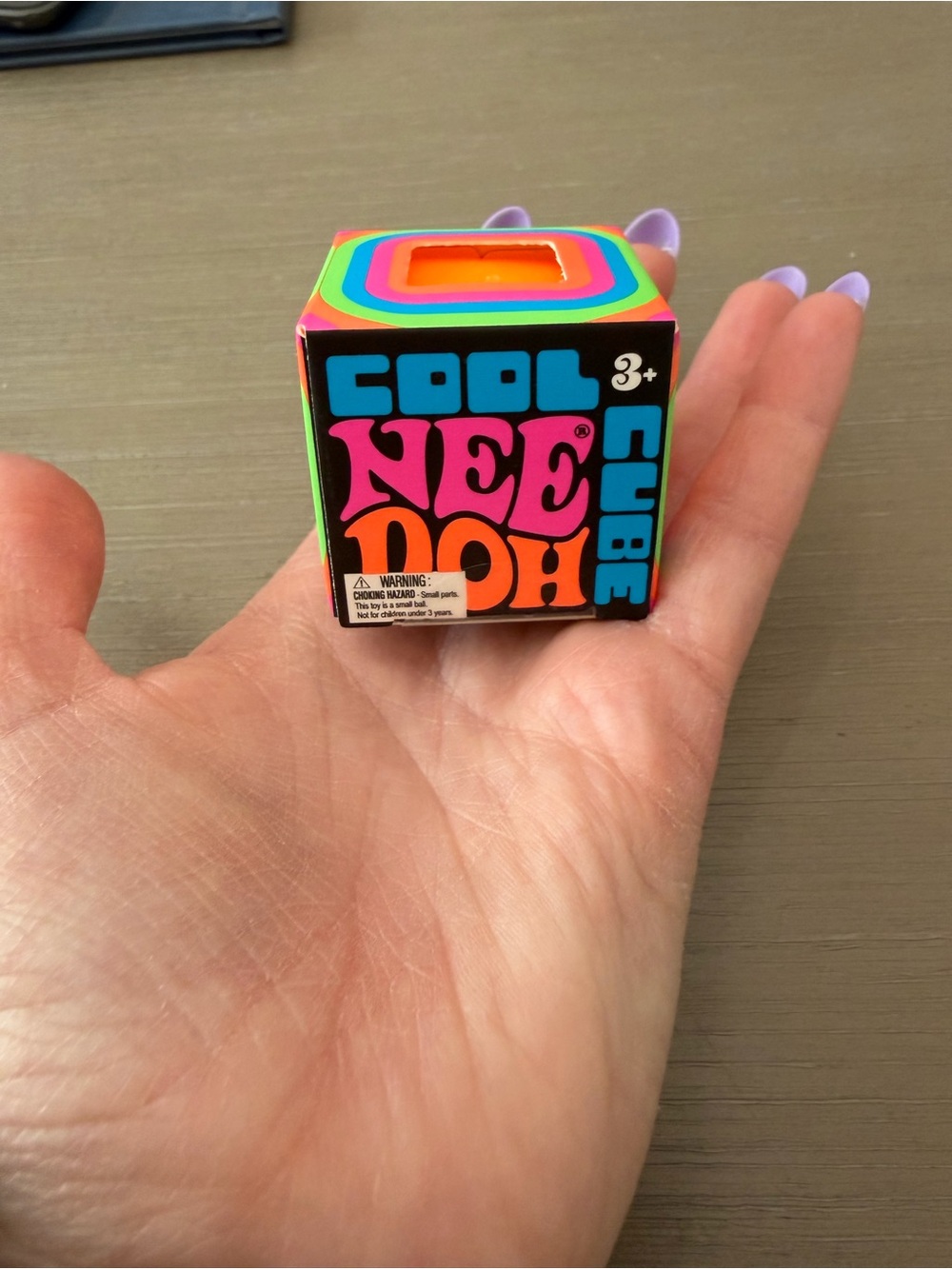 Needoh Cool Cube Orange